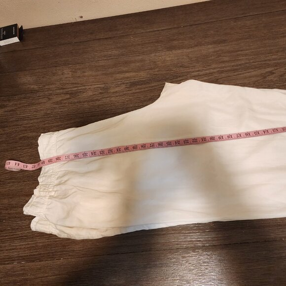 Sanctuary Wide Leg Casual Pants NWOT White 3XL - Picture 3 of 7